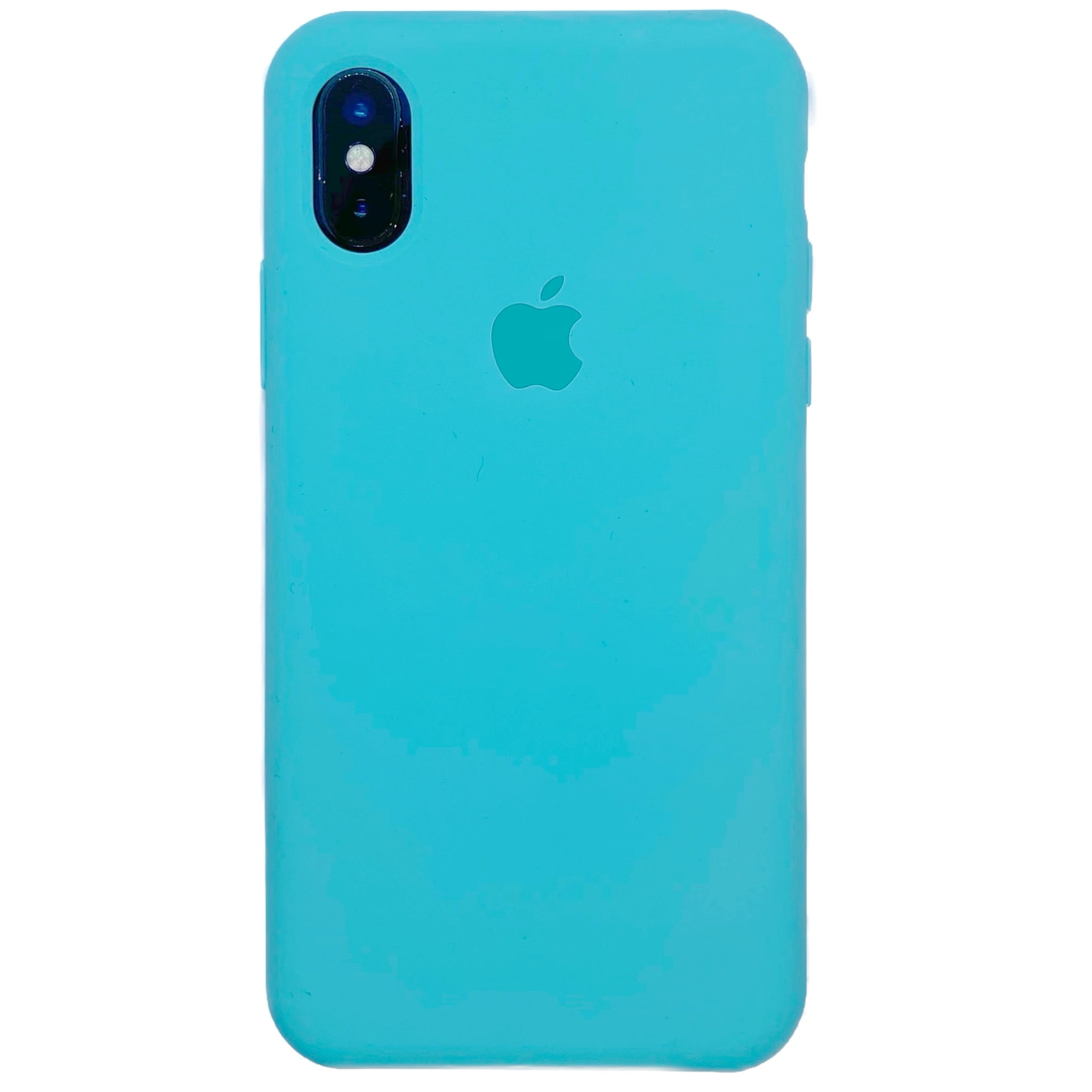 Capa para iPhone XS Max Silicone Case - Areia Rosa + Película de Vidro  Cobre toda a tela no Shoptime