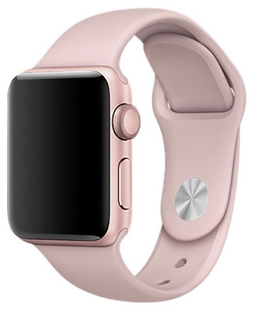 pulseira apple watch pink sand